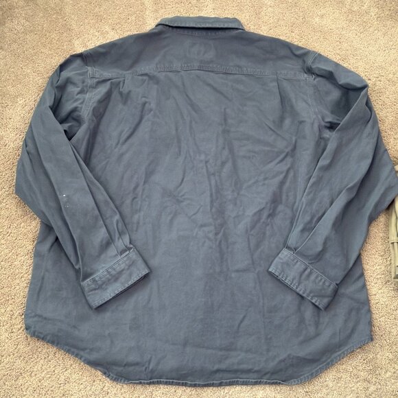 Carhartt Shirts Mens XXL Rugged Flex Relaxed Fit Midweight Canvas Work Lot of 2 - Picture 13 of 13